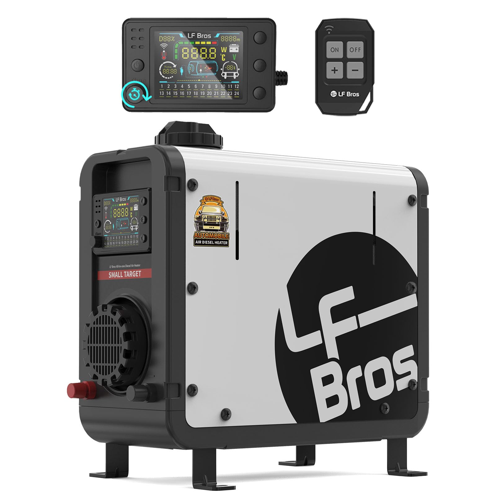 Amazon.com: LF Bros 110V/12/24V 5KW Diesel Heater with Timer, All